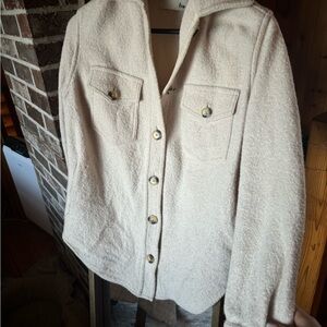 Aritzia Ganna shirt jacket XS